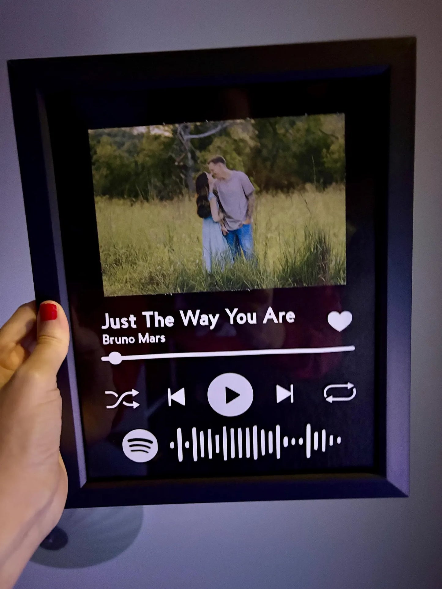 Custom Spotify Shadow Box – Personalized Music Display