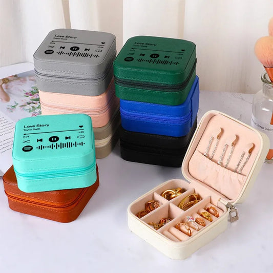 Custom Jewelry Box | Spotify song jewelry box | Gift Keepsake Box