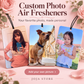 Personalized Photo Air Freshener | Custom Car Freshener with Photo or Logo