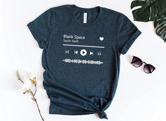 Custom Spotify Code Shirt | Personalized Music Shirt Scan & Play