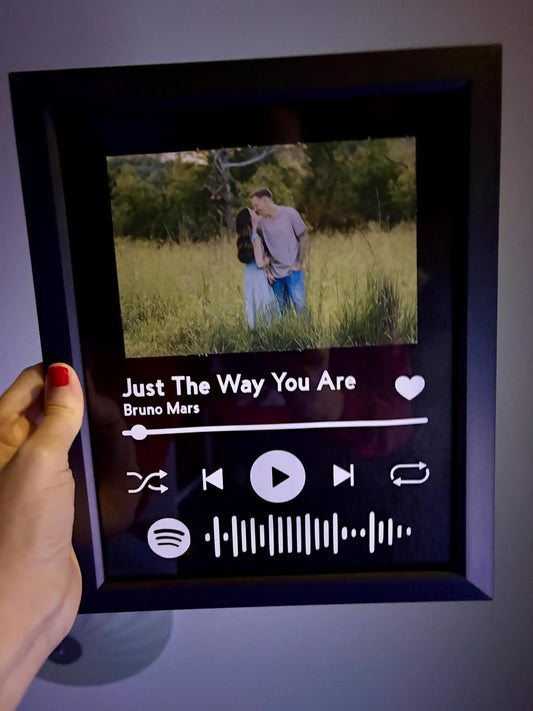 Custom Spotify Shadow Box – Personalized Music Display