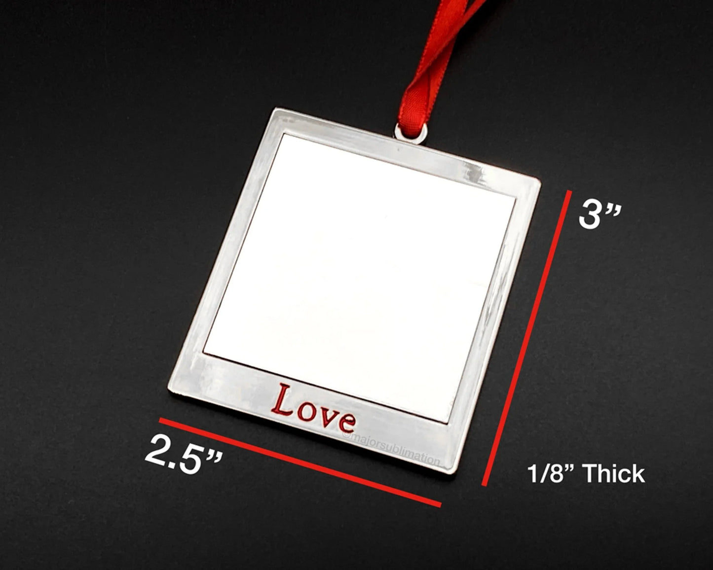 Custom Christmas Tree Ornament – Personalized Photo Ornament, Holiday Keepsake Gift, Metal ornament