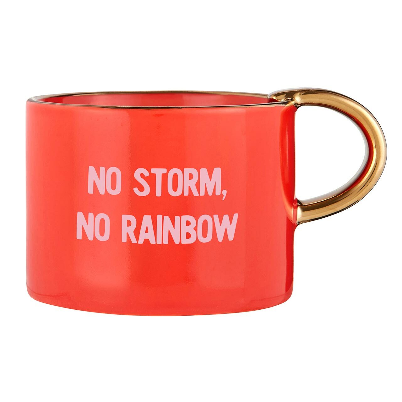 Mug, Tray & Spoon Set - No Storm, No Rainbow