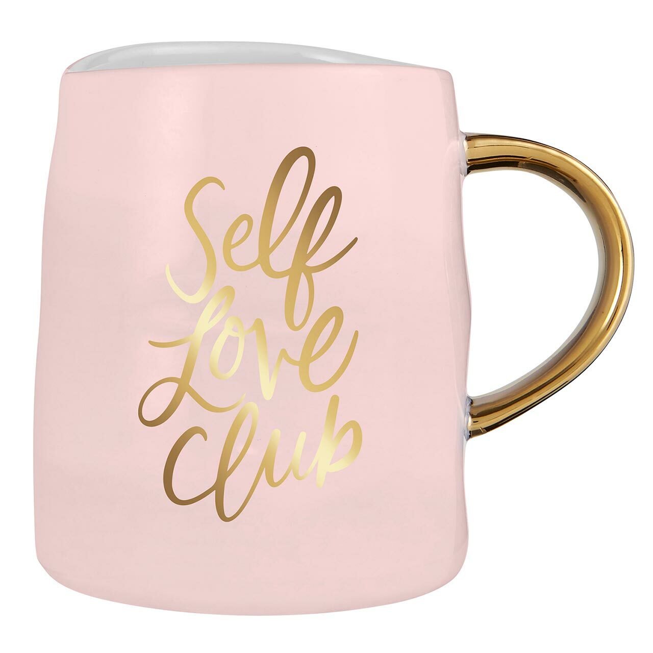 12oz Artisanal Mug and Saucer Set - Self Love Club