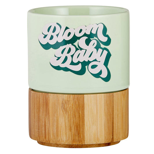 Ceramic Mug with Bamboo Base - Bloom Baby