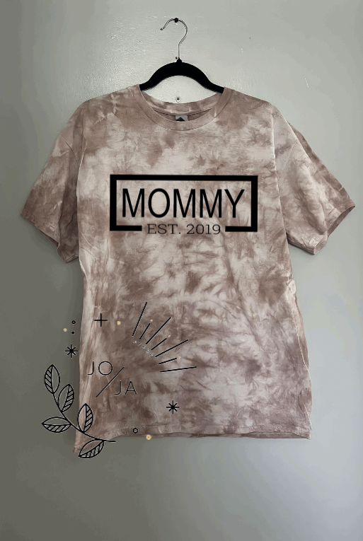 Tie-dye Shirt Mommy Daddy Mini