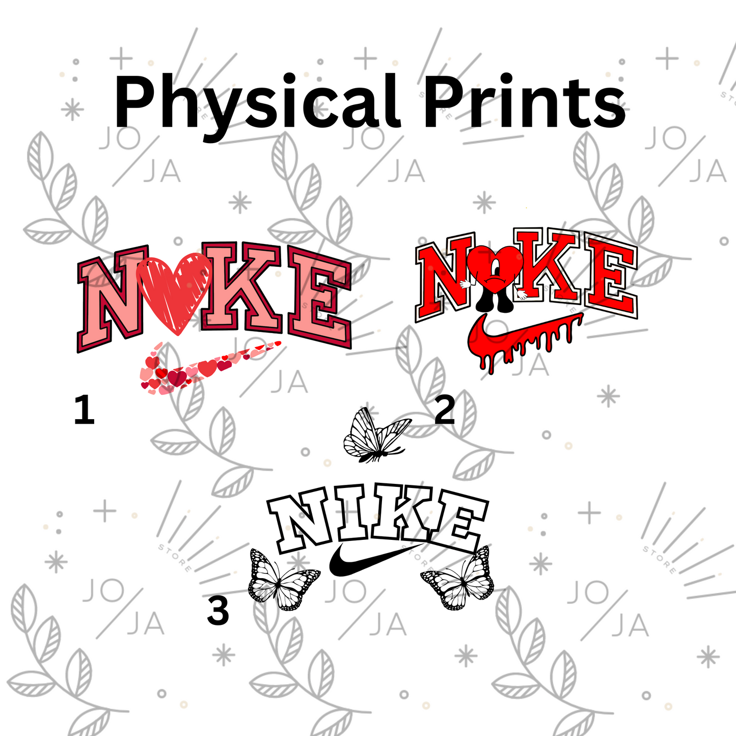 Inspired Physical prints Sublimation and HTV