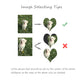 Photo Locket Necklace – Memorial Heart Locket with Angel Wings & Tiny Picture