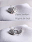 Photo Locket Necklace – Memorial Heart Locket with Angel Wings & Tiny Picture
