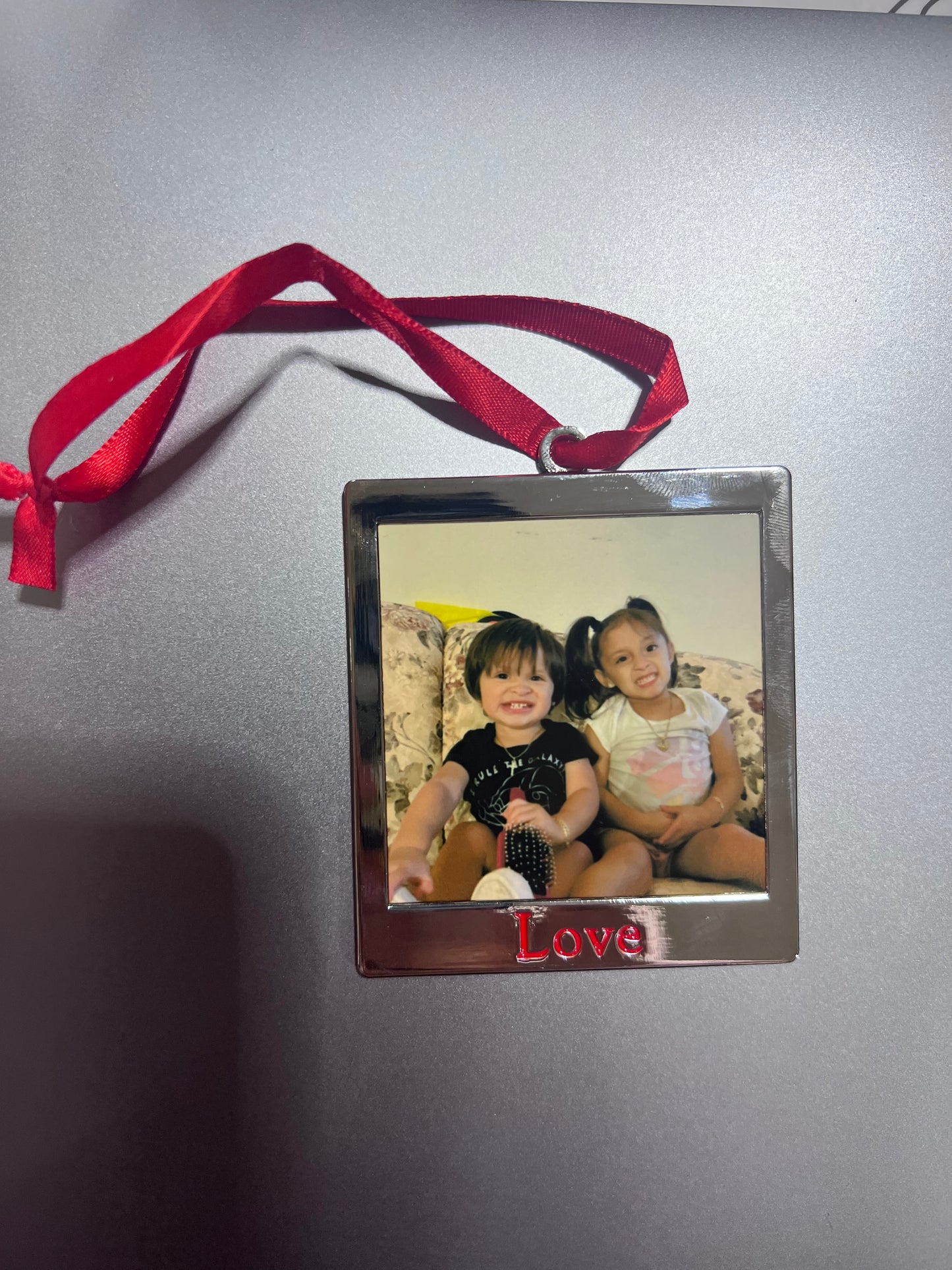 Custom Christmas Tree Ornament – Personalized Photo Ornament, Holiday Keepsake Gift, Metal ornament